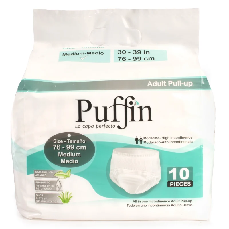 Purchase Puffin Adult Pull-Up, Large 89-119 cm, 10-Pack Online at