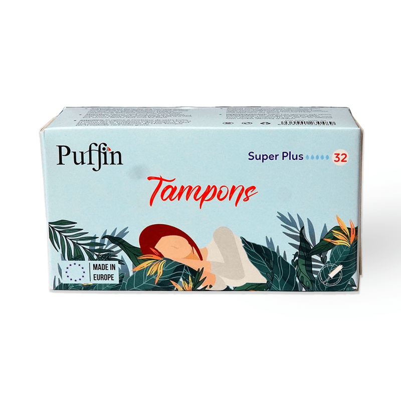 Puffin Super Plus Tampon 32 Pcs. Pack