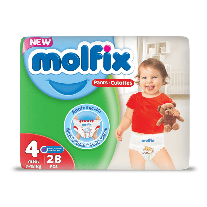Molfix pant maxi - twin pack 28's