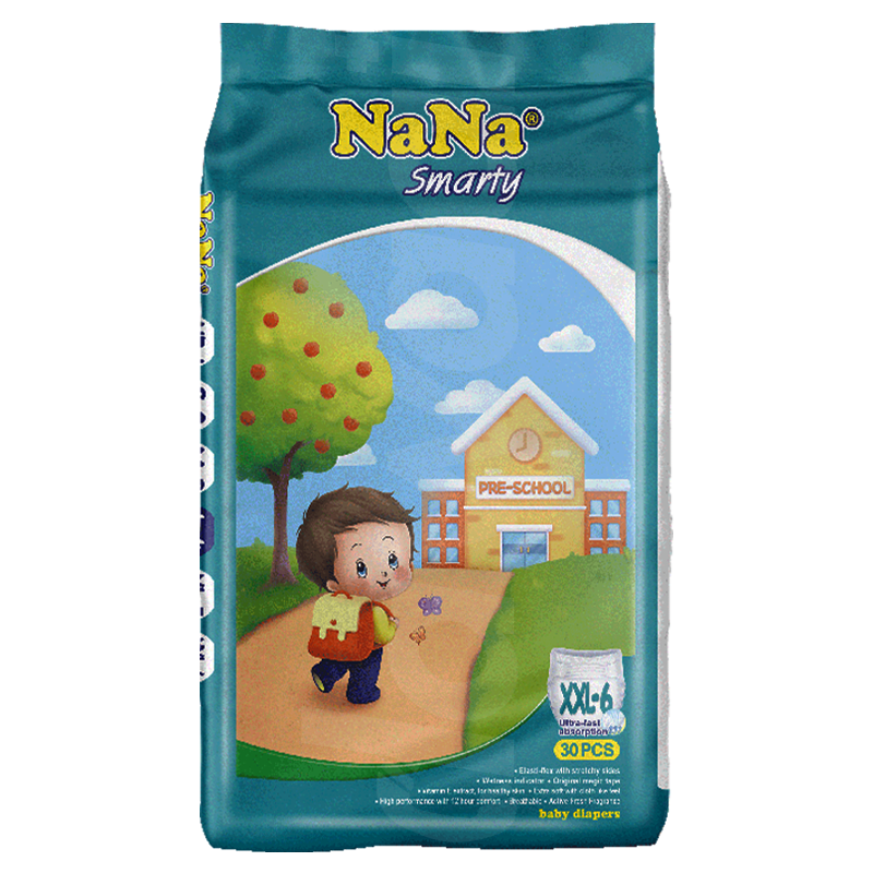 Nana Economy Smarty - XXL Diapers 30 Pcs. Pack