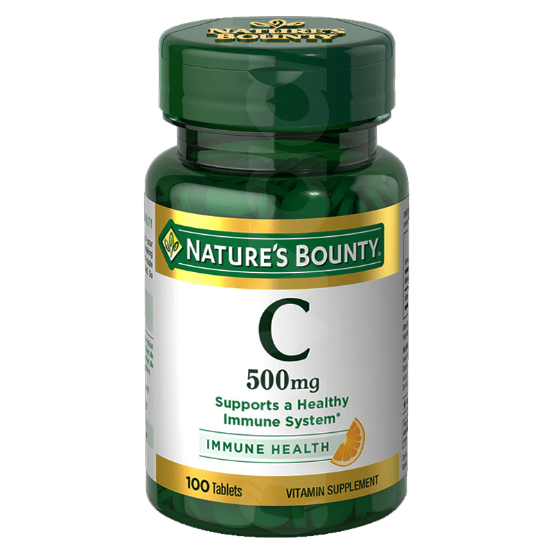 Nature's Bounty Vitamin C-500mg 100's