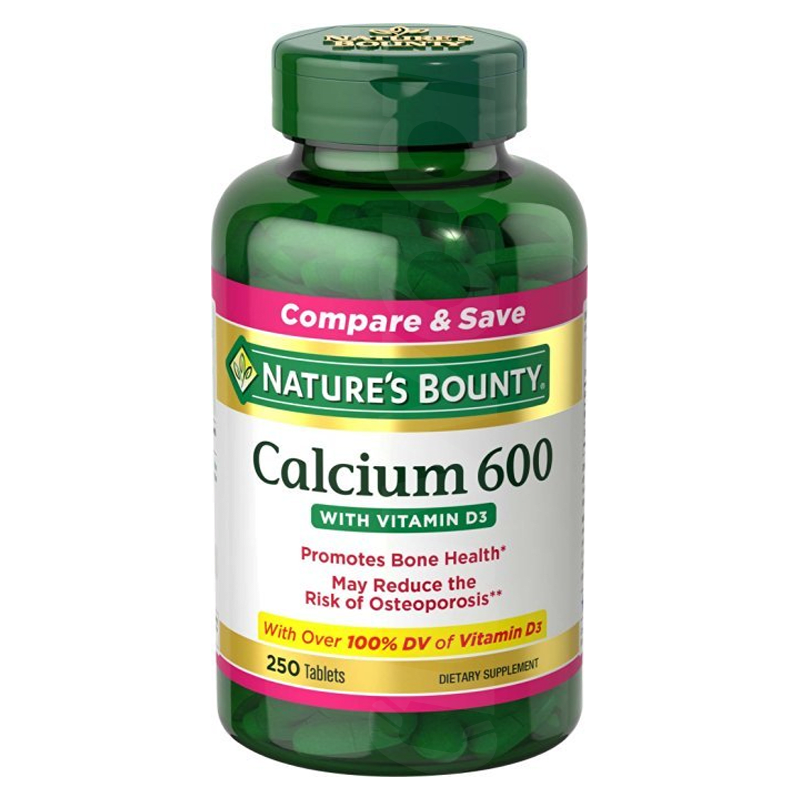 Nature's Bounty Calcium 600+D (Caltrate+D)