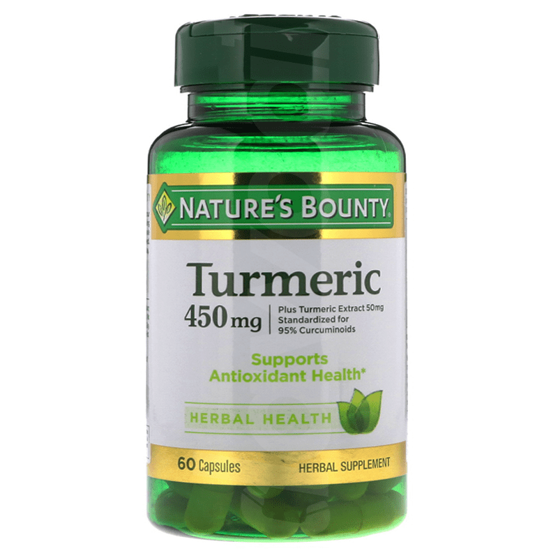 Nature's Bounty Turmeric 450 mg 60's