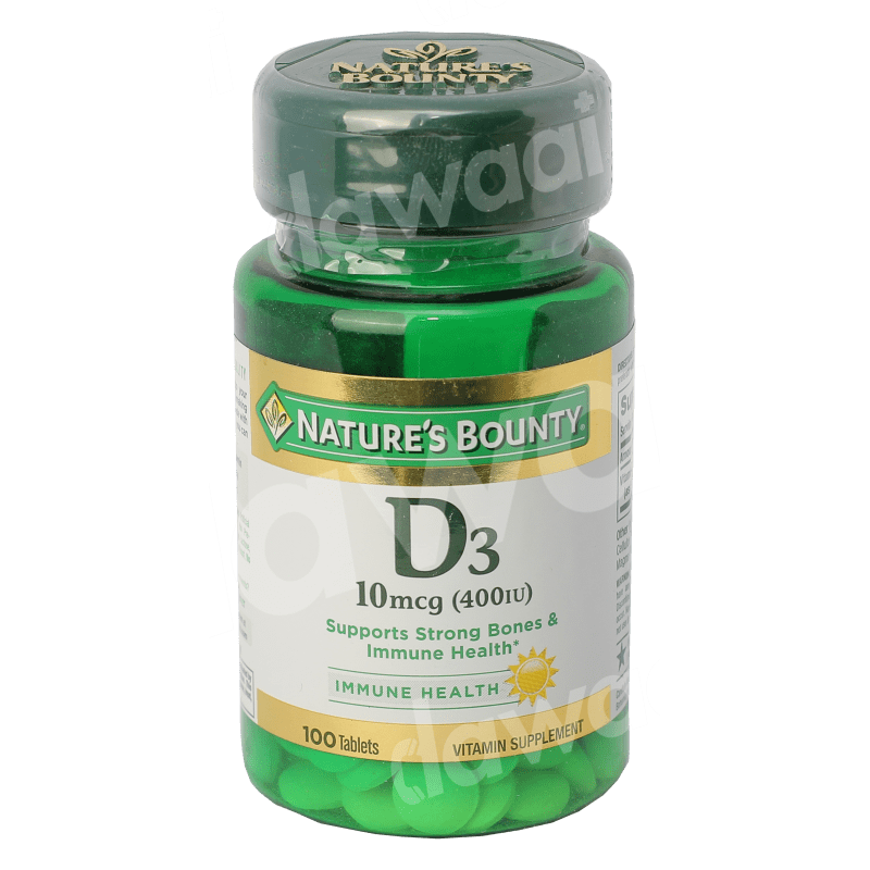 Nature's Bounty Vitamin D3 400 IU
