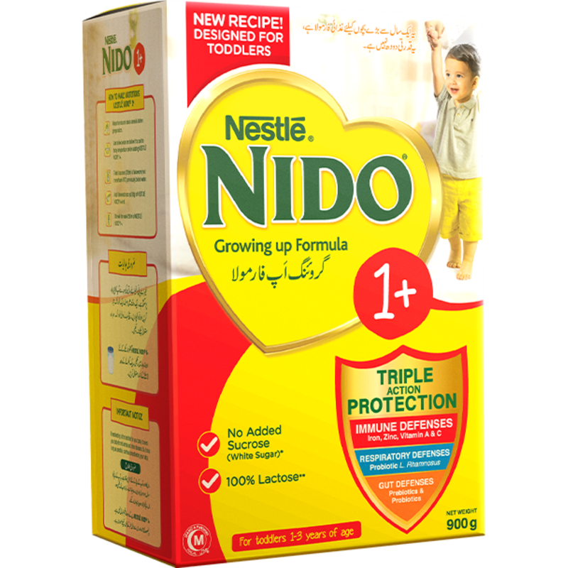 Nestle Nido 1+ Milk Powder 900 gm Soft Pack