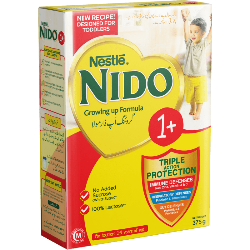 Nestle Nido 1+ Milk Powder 375 gm Soft Pack
