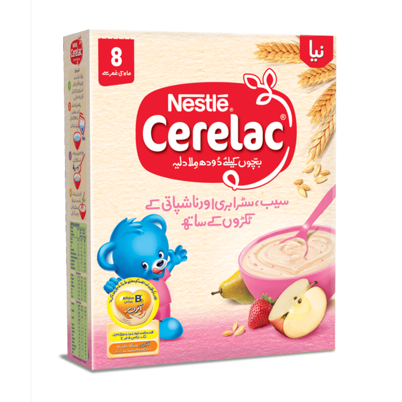 Nestle Cerelac Strawberry & Apple 175mg