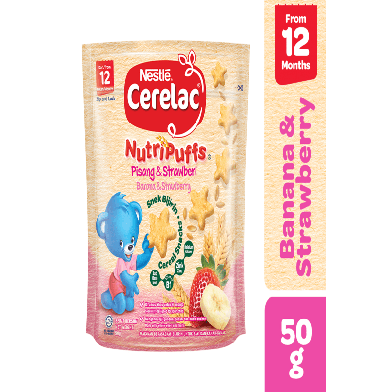 Nestle Cerelac Banana Strawberry 50mg