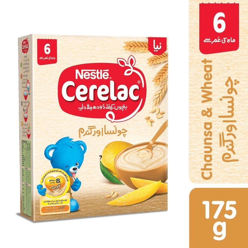 Nestle Cerelac Chaunsa & Wheat 175g