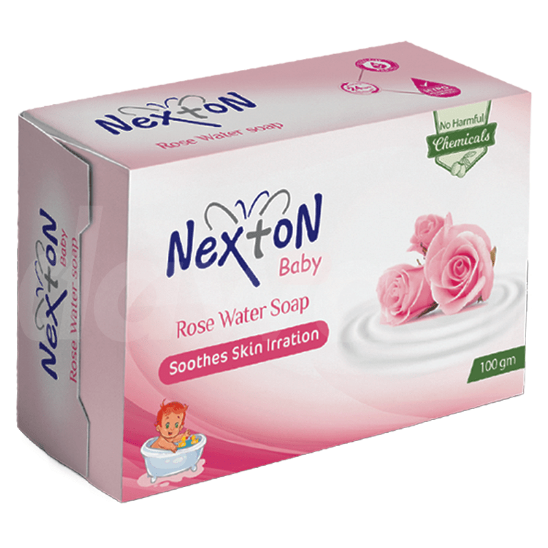Nexton Rose Water Baby Soap 100 gm Pack 