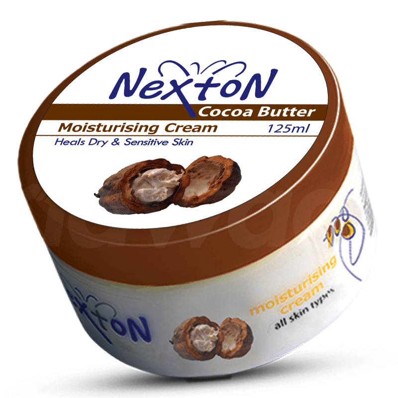 Nexton Cocoa Butter Moisturizing Cream 125 Ml Pack Uses Side