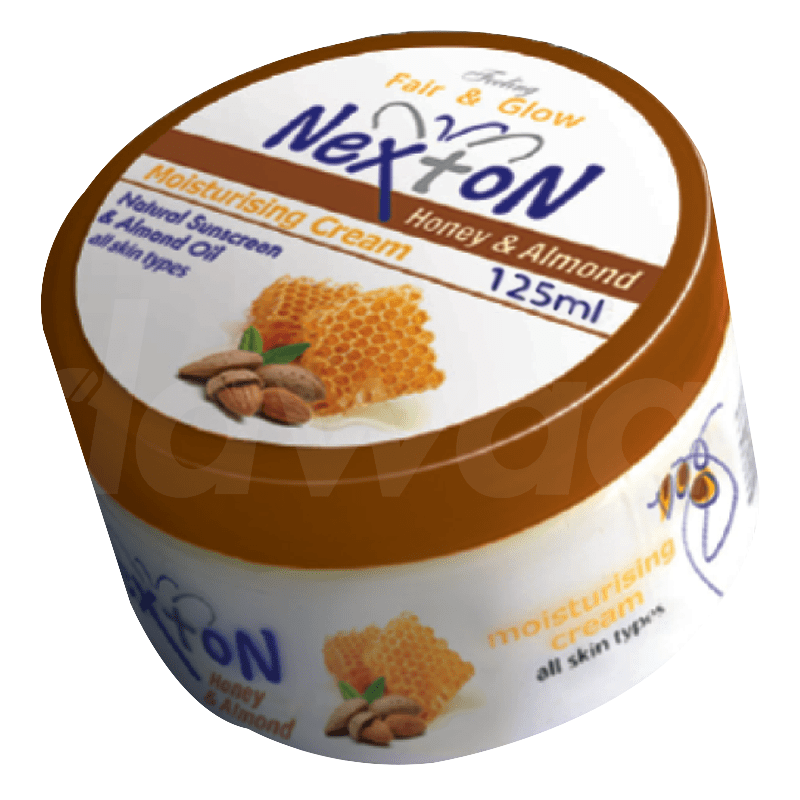 Nexton Honey & Almond Moisturizing Cream 125 ml Pack