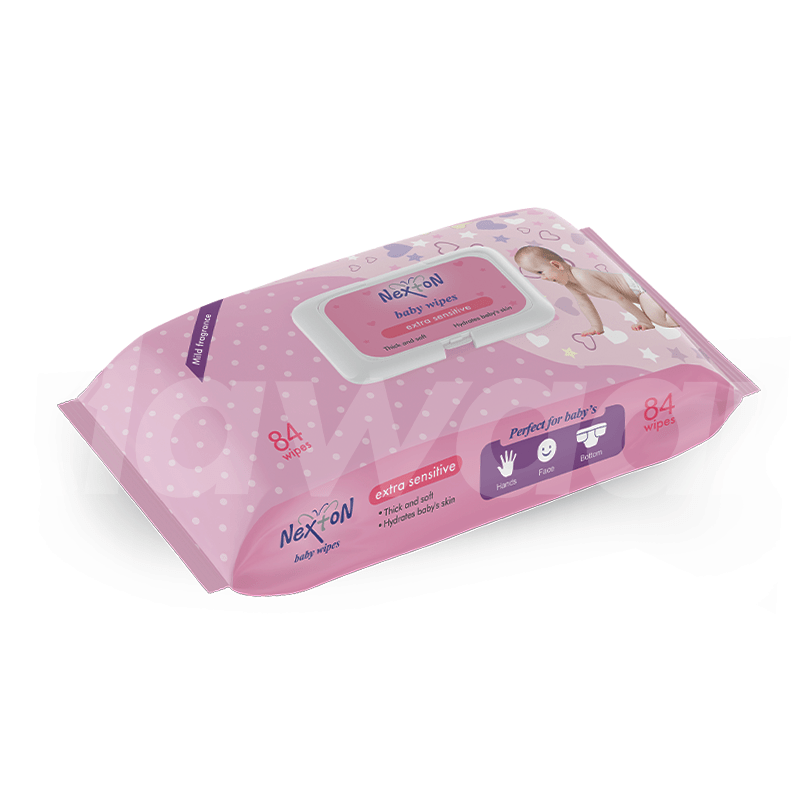 Nexton Extra Sensitive Baby Wipes 84 Pcs. Pack