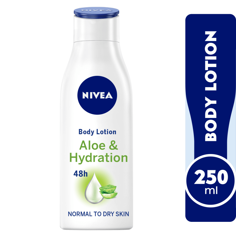 NIVEA  Aloe & Hydration, Body Care Aloe Vera, Normal to Dry Skin