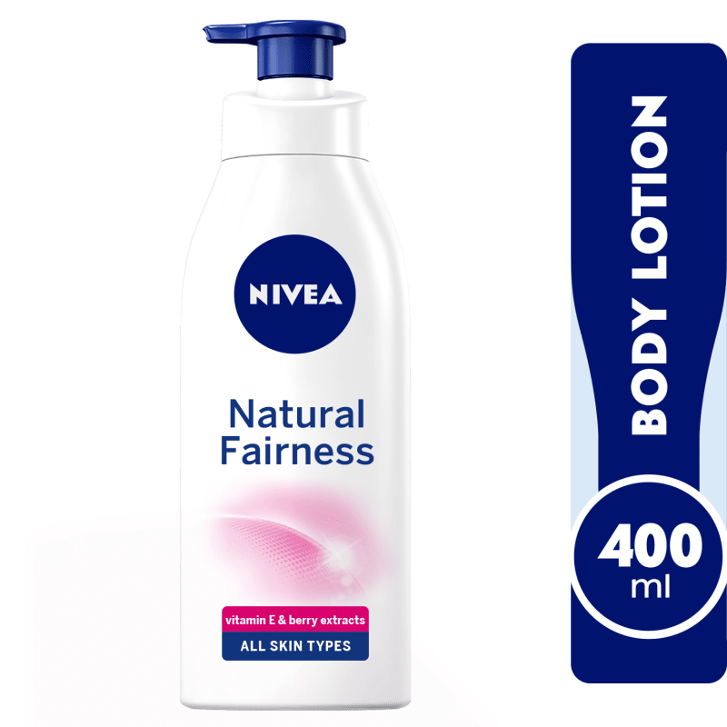 NIVEA Natural Fairness, Body Care Liquorice & Berry Extracts, Dry Skin