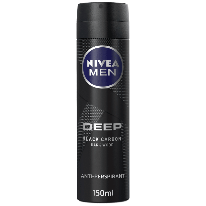 NIVEA MEN DEEP Anti-perspirant, Anti-bacterial Black Carbon