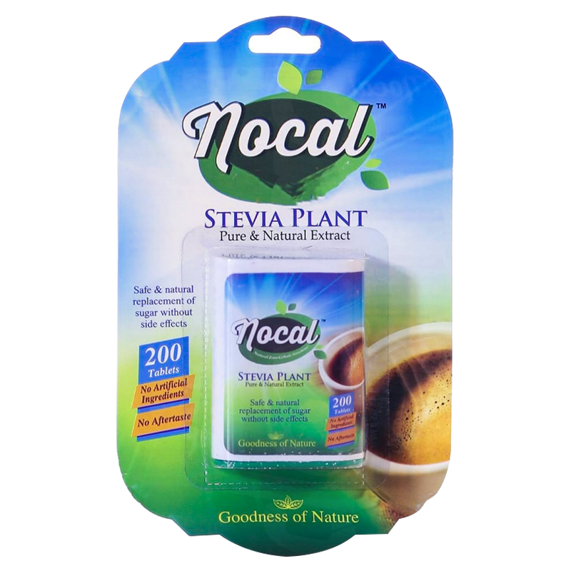 Nocal Natural Sweetner Tablet 1 x 200's Dispenser