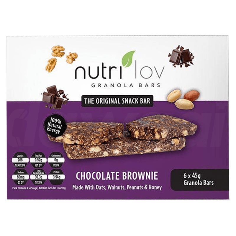 Nutrilov Granola - Chocolate Brownie Bars