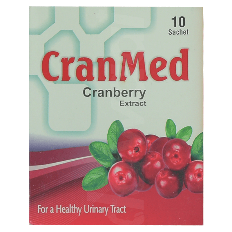 CranMed Cranberry Extract Supplement 1 x 10's Sachets Pack