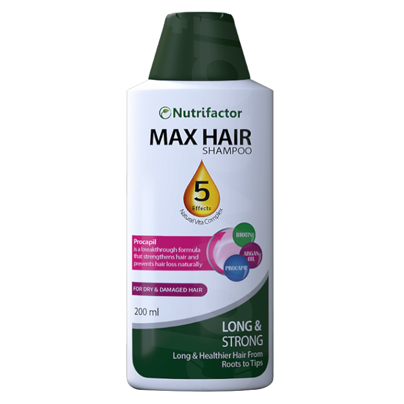 Nutrifactor Max Hair Shampoo (For Dry & Damaged Hair)