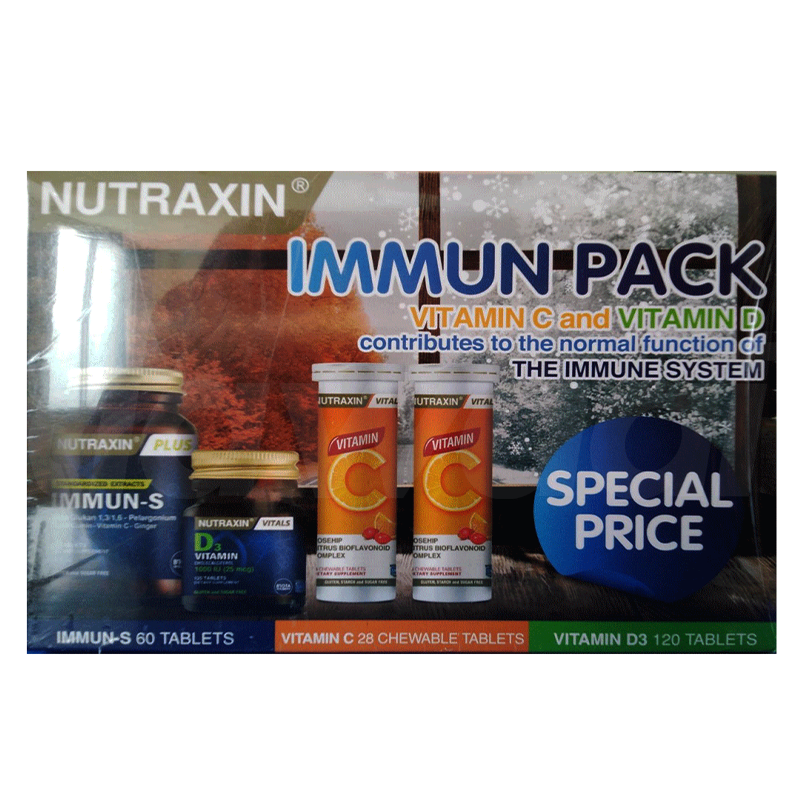 Nutraxin Immun Mega Saver Pack.