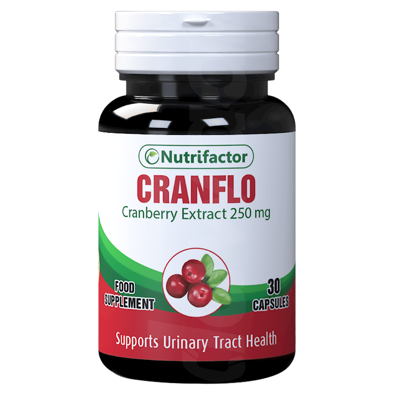 Nutrifactor Cranflo 1 x 30's Capsules Bottle
