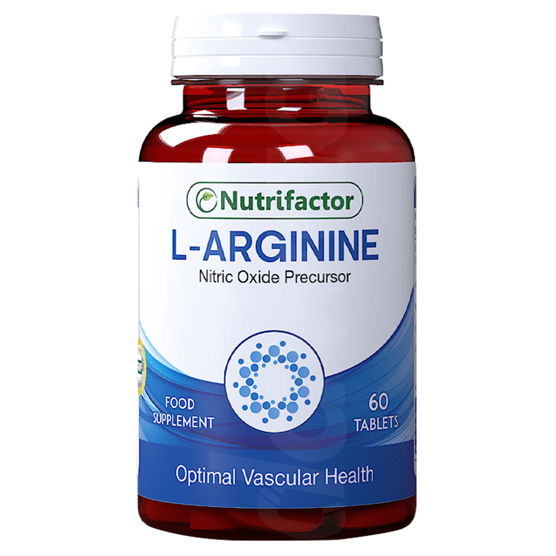 Nutrifactor L-Arginine 1 x 60's Tablets Bottle