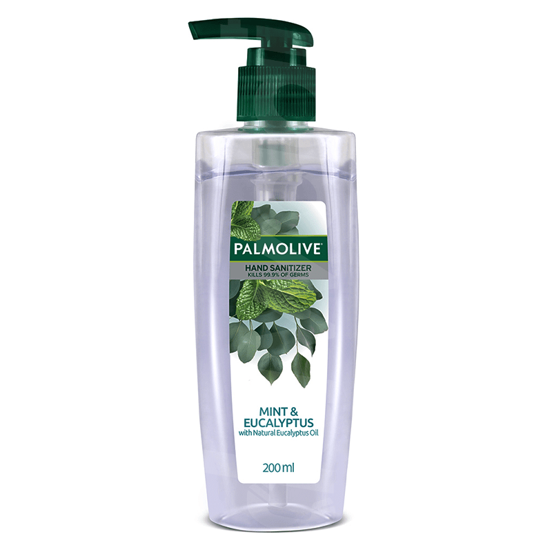 Palmolive Naturals Mint & Eucalyptus Hand Sanitizer 200 ml Bottle