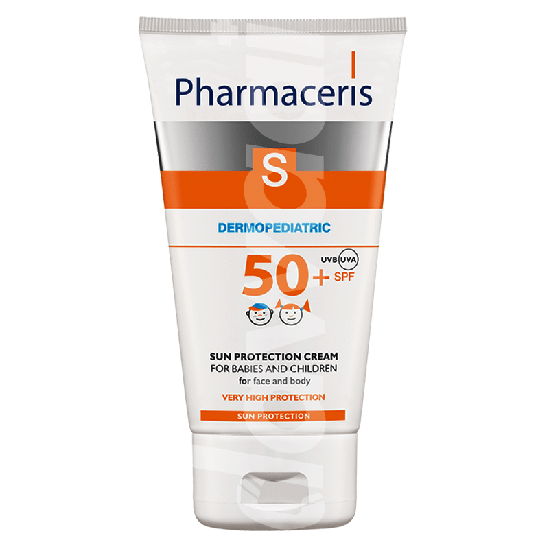 PHARMACERIS S SPF 50+ Dermopaediatric Sun Protection Face & Body Cream 125 ml Pack