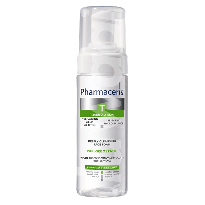 PHARMACERIS T Sebostatic Acne Cleansing Foam 150 ml Bottle
