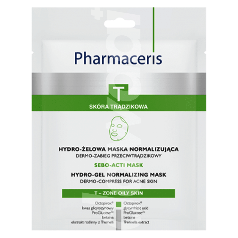 PHARMACERIS T Sebo Acti Hydro Gel Mask 1 Pcs. Pack