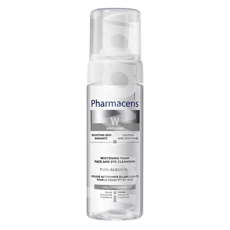 PHARMACERIS W Puri Albucin I Whitening Eye & Face Cleansing Foam 150 ml Bottle