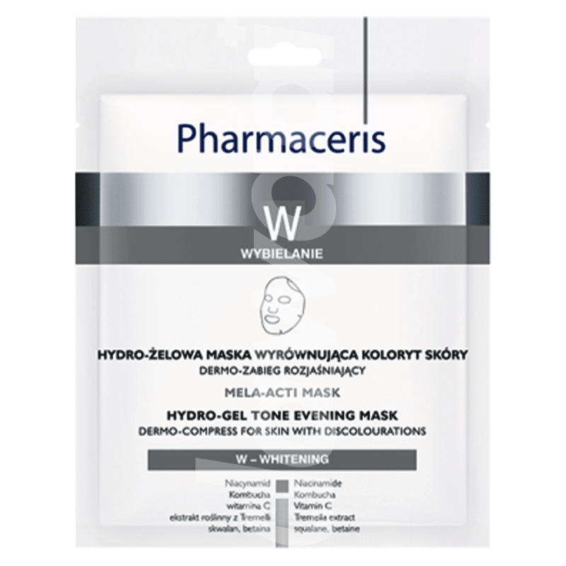 PHARMACERIS W Mela Acti Hydro Gel Mask 1 Pcs. Pack