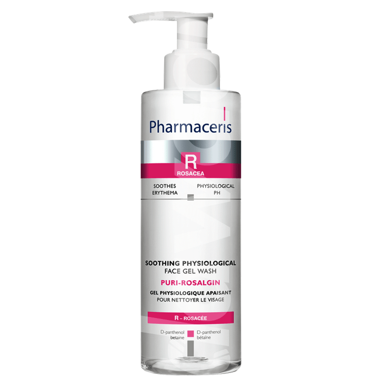 PHARMACERIS R Puri Rosalgin Face Gel Wash 190 ml Bottle