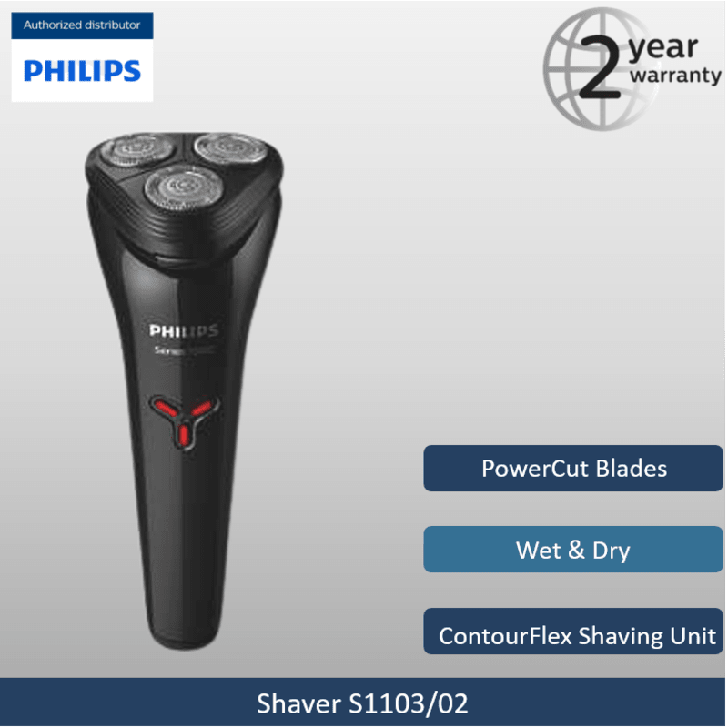 Philips Electric Shaver Series 1000 S1103/02