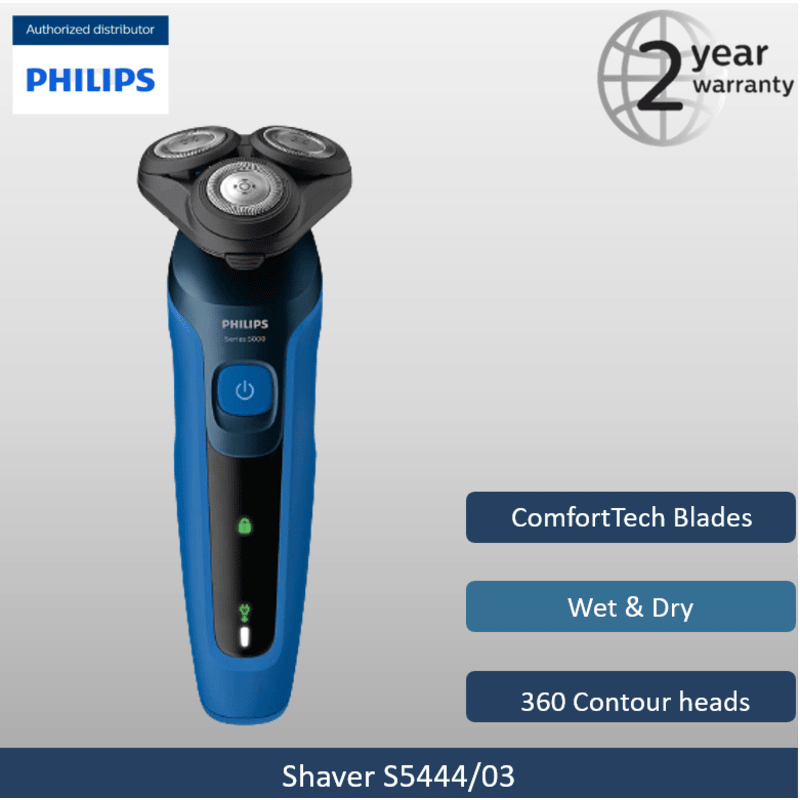 Philips Wet and Dry Electric Shaver Series 5000 S5444/03