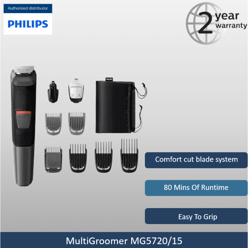 Philips Multigroom 9-in-1 Face and Hair Series 5000 MG5720/15