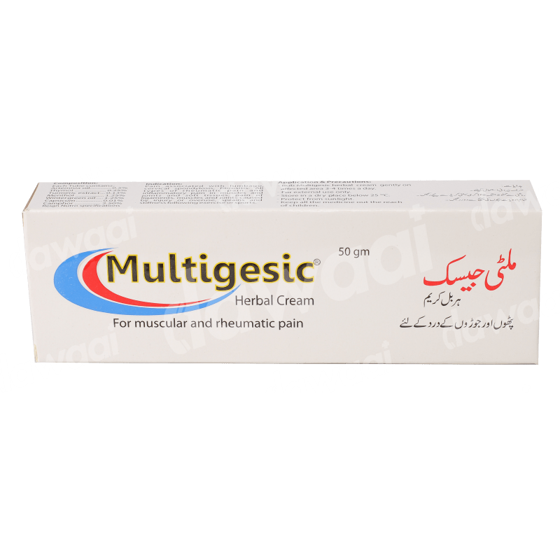 Multigesic Herbal Cream 50gm