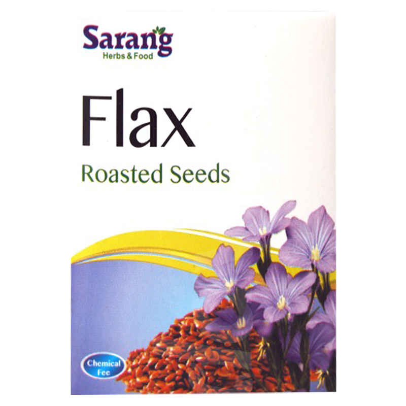 Sarang Roasted Flax Seeds 100 gm Bottle