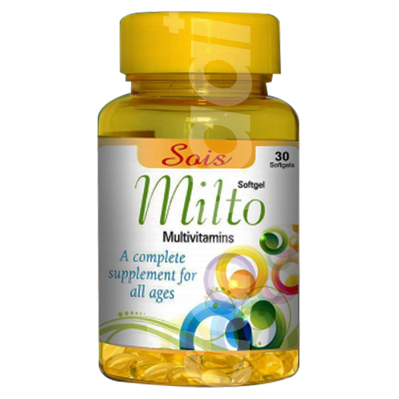 SOIS Milto Multivitamins 1 x 30's Softgel Capsules Jar
