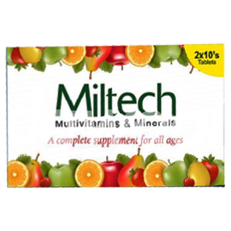 SOIS Miltech Multivitamins 2 x 10's Tablets Pack