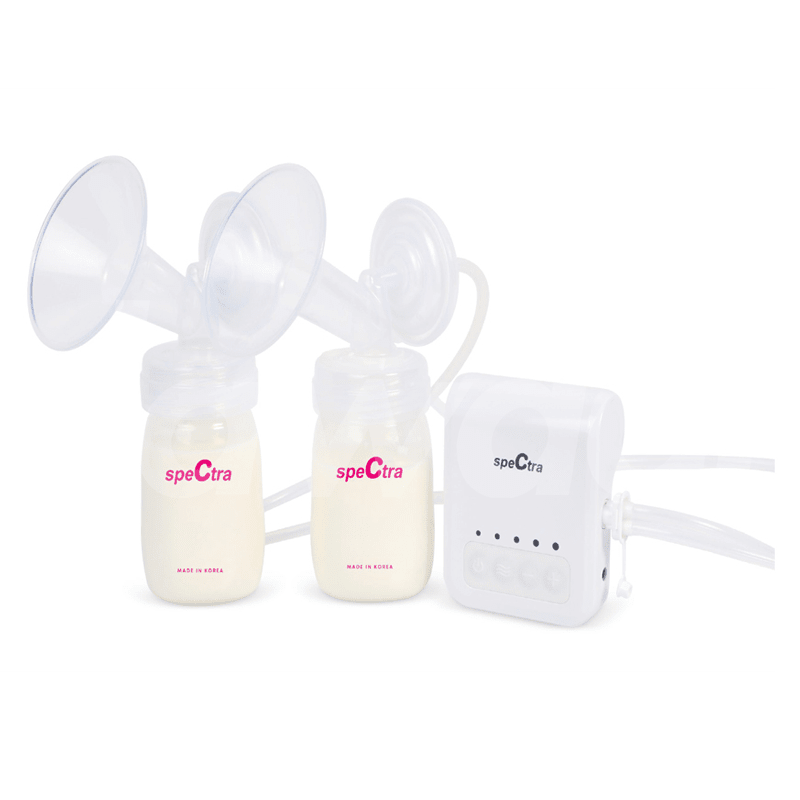 Spectra Baby Q Double Electric Portable Breast Pump 1 Set Pack