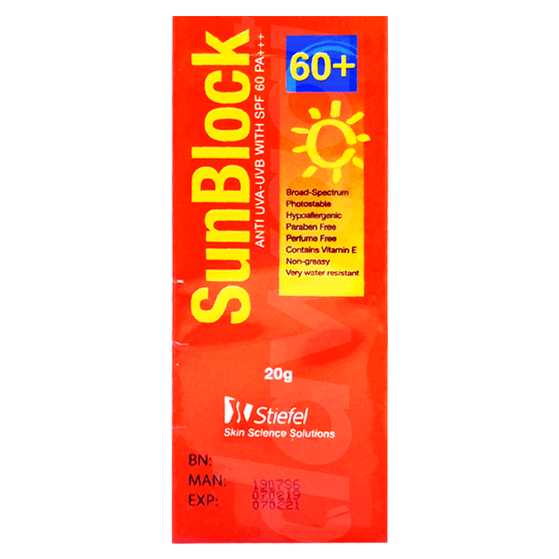Sunblock 60+