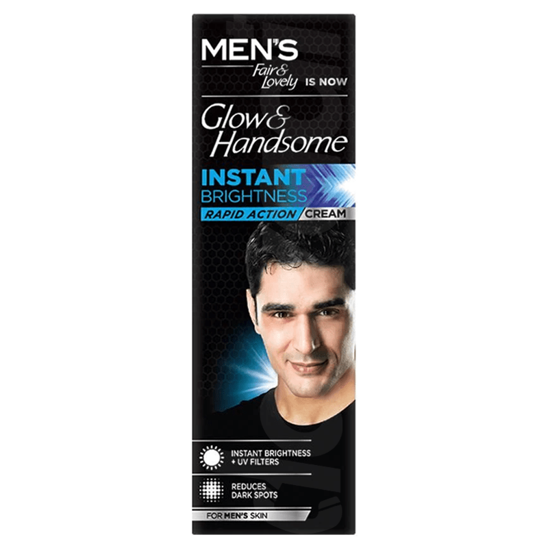 Glow & Handsome Instant Brightness Men's Face Cream 50 gm Pack