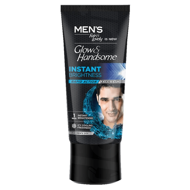 Glow & Handsome Instant Brightness Men's Face Wash 50 gm Pack