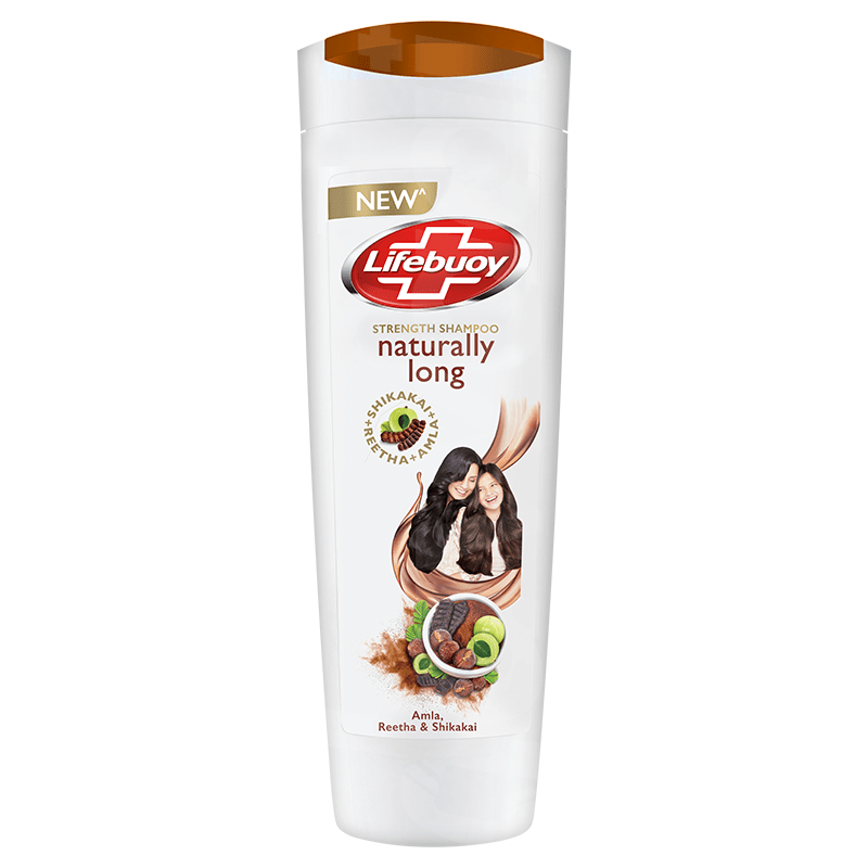 Lifebuoy Naturally Long Shampoo 370 ml Bottle