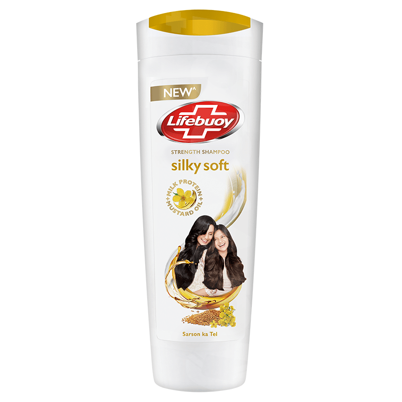 Lifebuoy Silky Soft Shampoo 175 ml Bottle