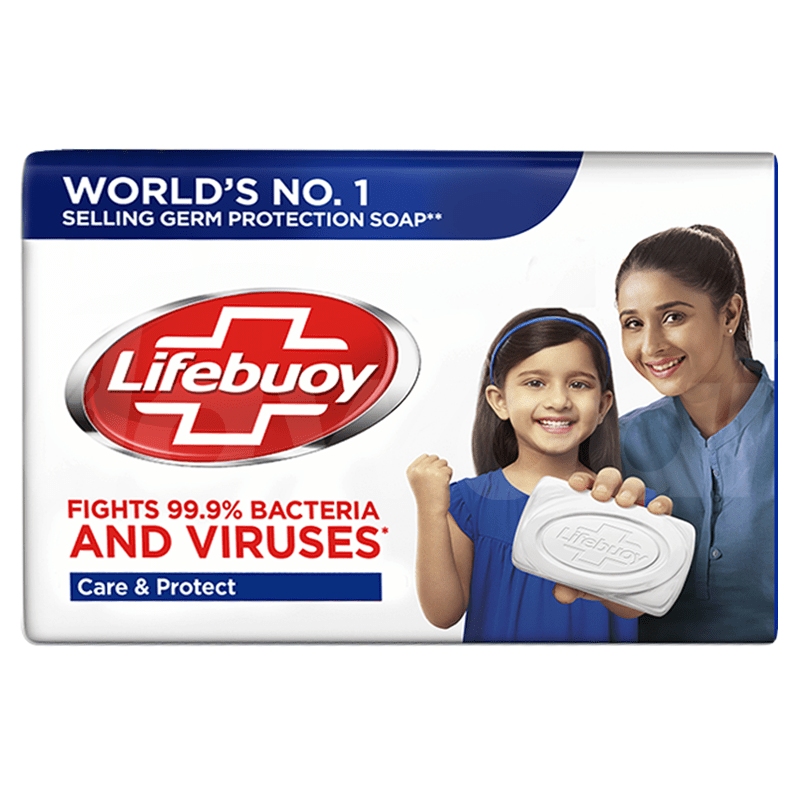 Lifebuoy Care & Protect Bar Soap 98 gm Pack