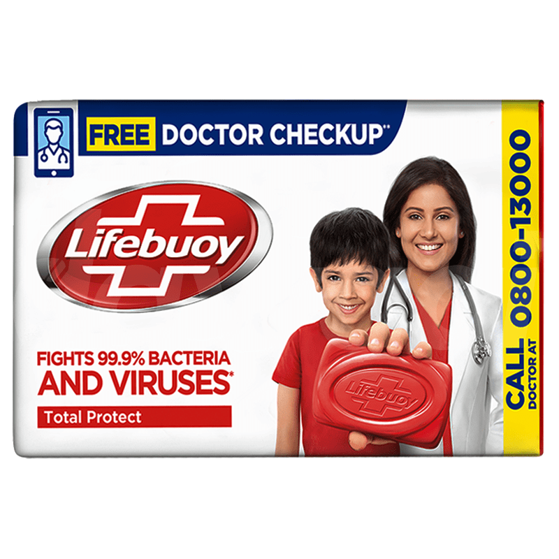 Lifebuoy Total Protect Bar Soap 98 gm Pack