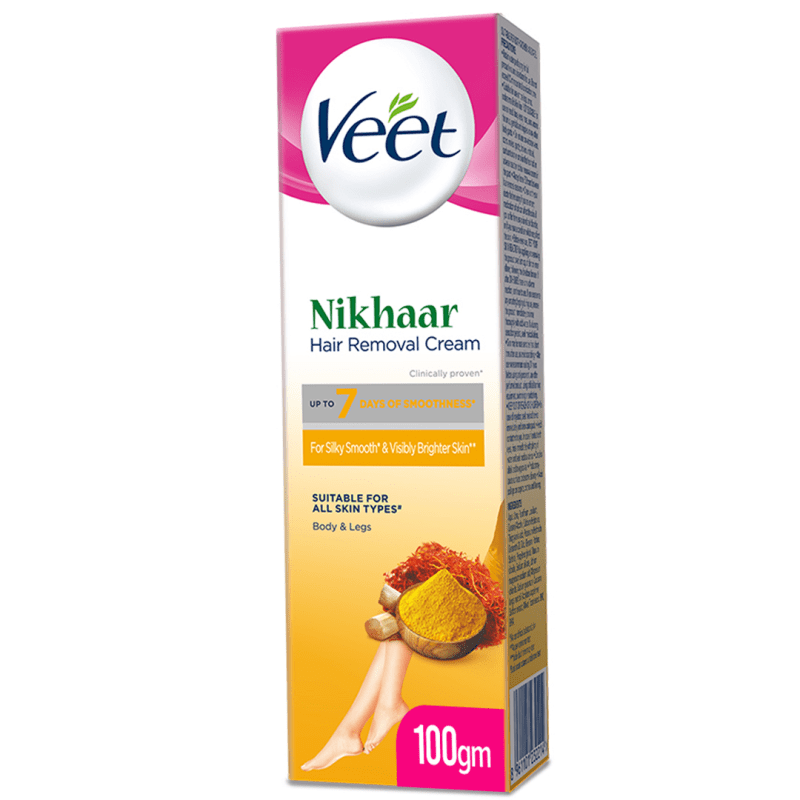 Veet Nikhaar Silk & Fresh Cream 100 gm Pack